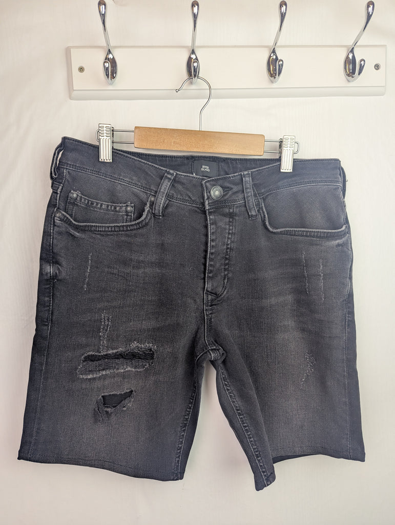 NWOT's River Island Denim Shorts - Mens 30-34'' Little Ones Preloved Second Hand Baby, Girls & Boys Clothes. UK Postage