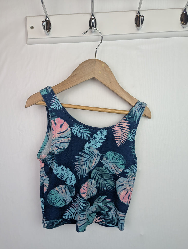 George Tropical Crop Top - Girls 6-7 Years Little Ones Preloved Second Hand Baby, Girls & Boys Clothes. UK Postage