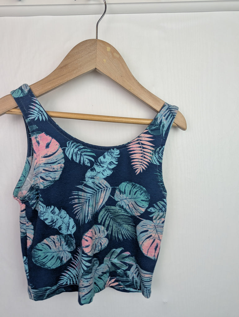 George Tropical Crop Top - Girls 6-7 Years Little Ones Preloved Second Hand Baby, Girls & Boys Clothes. UK Postage