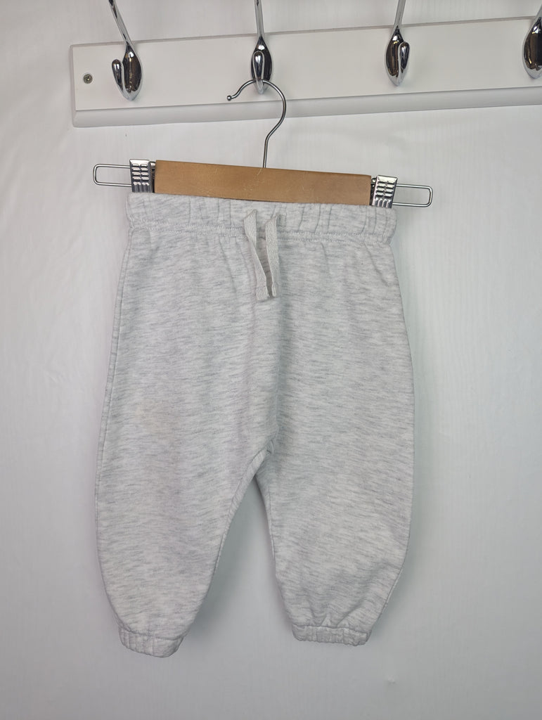 George Grey Jogging Bottoms - Unisex 6-9 Months Little Ones Preloved Second Hand Baby, Girls & Boys Clothes. UK Postage