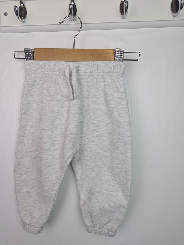 George Grey Jogging Bottoms - Unisex 6-9 Months Little Ones Preloved Second Hand Baby, Girls & Boys Clothes. UK Postage