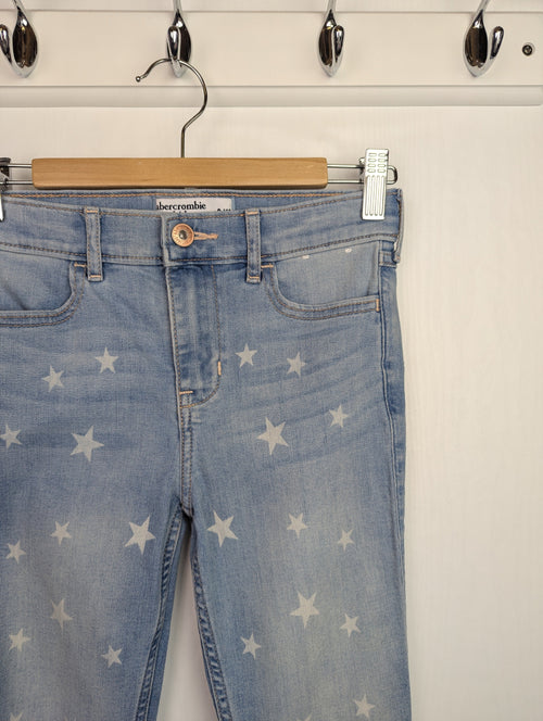 Abercrombie Kids Star Jeans - Girls 9 - 10 Years - Little Ones Preloved. Second Hand Children's & Preloved Baby, Kids, Girls & Boys Clothes. UK online