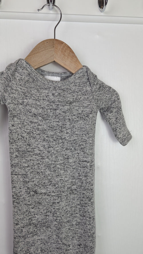 Aden & Anais Grey Knit Snuggle - Unisex 0 - 3 Months - Little Ones Preloved. Second Hand Children's & Preloved Baby, Kids, Girls & Boys Clothes. UK online