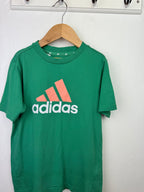 Adidas Green Short Sleeve Top - Unisex 9 - 10 Years - Little Ones Preloved. Second Hand Children's & Preloved Baby, Kids, Girls & Boys Clothes. UK online