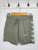 Adidas Green Shorts - Boys 7 - 8 Years - Little Ones Preloved. Second Hand Children's & Preloved Baby, Kids, Girls & Boys Clothes. UK online