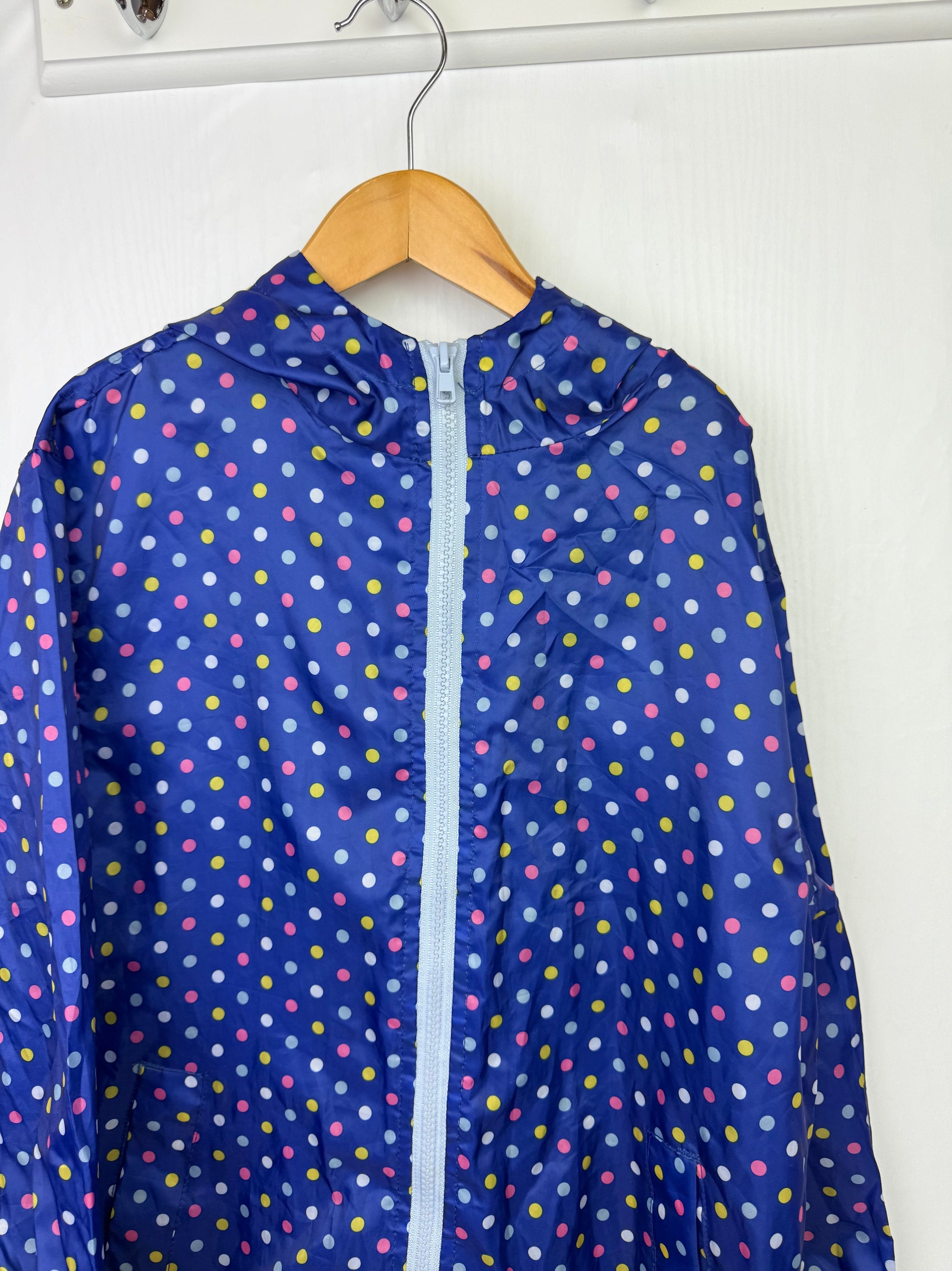 Avenue Kids Polka Dot Rain Coat - Girls 7 - 8 Years - Little Ones Preloved. Second Hand Children's & Preloved Baby, Kids, Girls & Boys Clothes. UK online