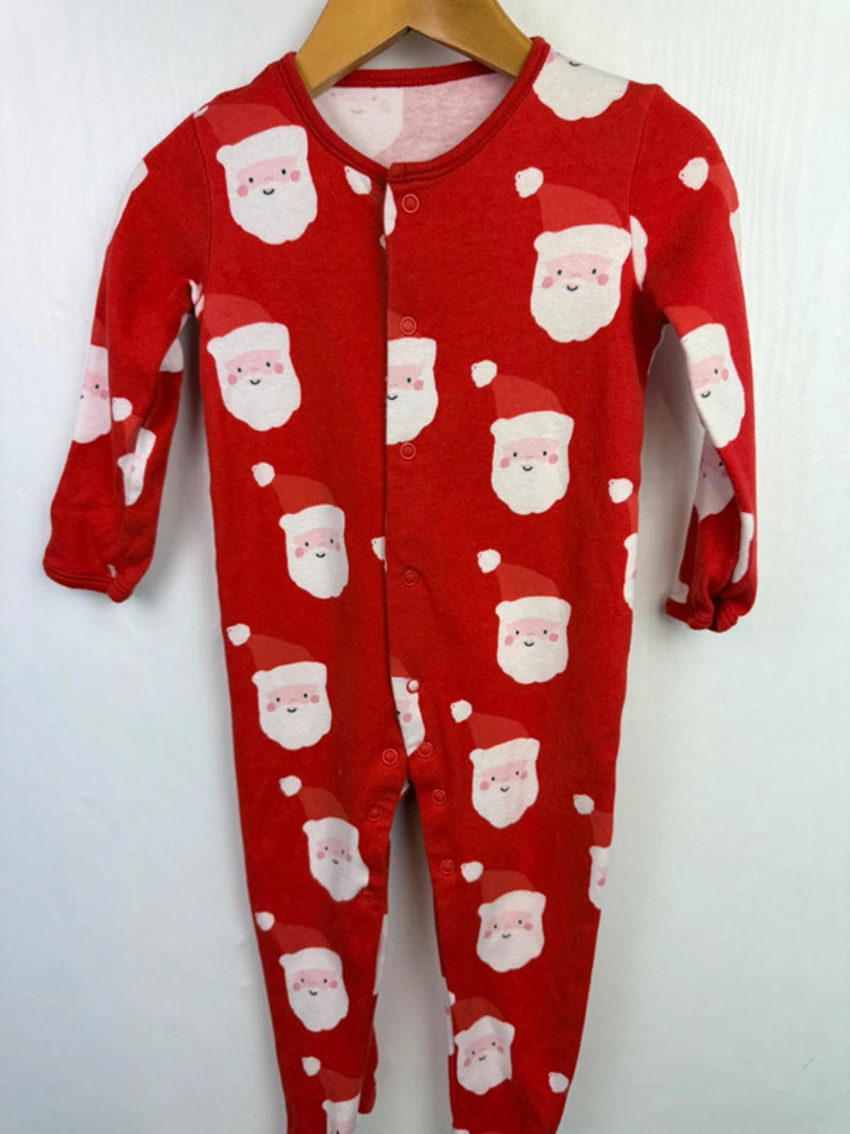 George Santa Sleepsuit - unisex 12-18 Months