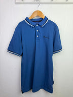 Ben Sherman Blue Polo Shirt - Boys 10 - 11 Years - Little Ones Preloved. Second Hand Children's & Preloved Baby, Kids, Girls & Boys Clothes. UK online