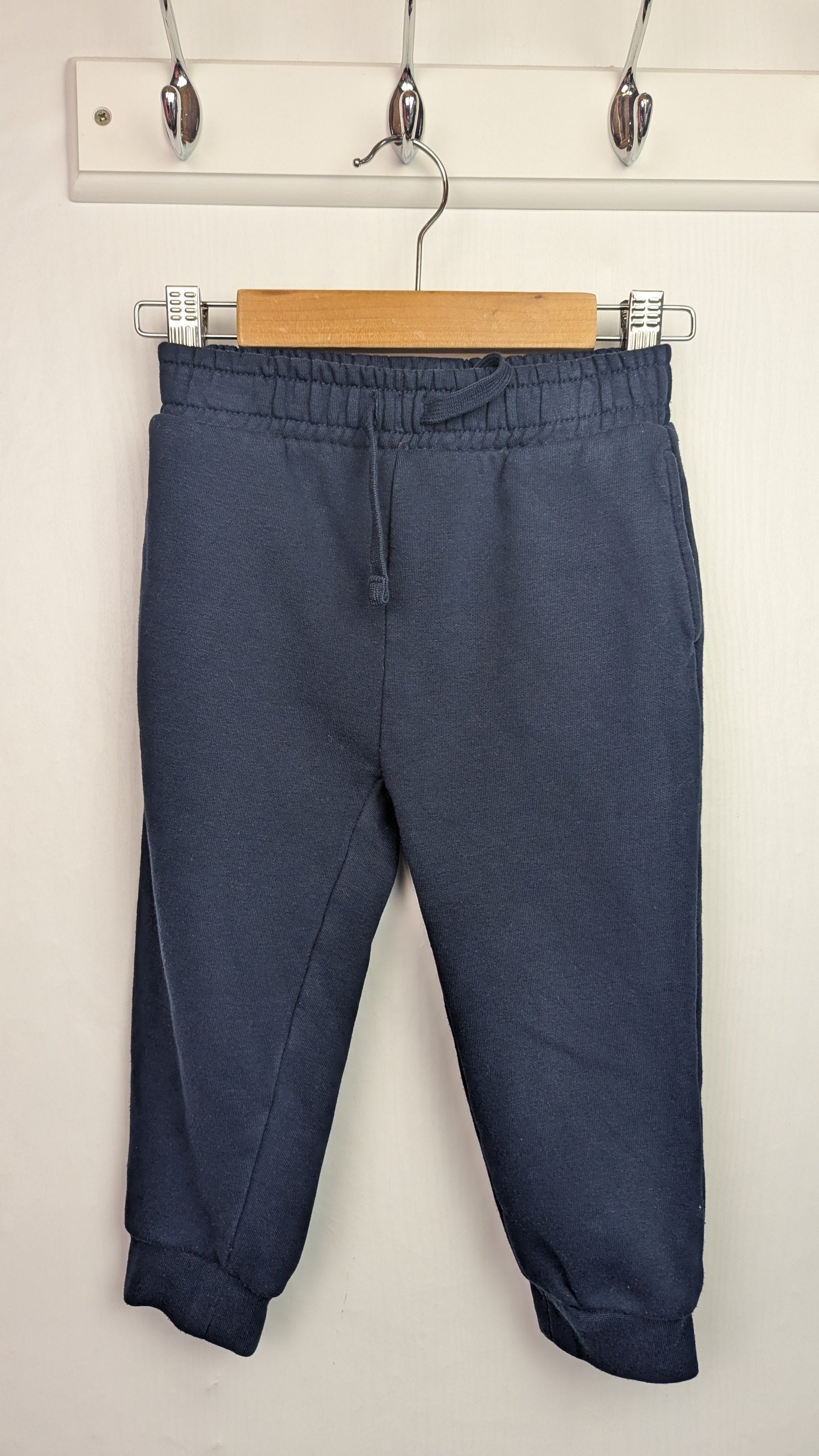 Ben Sherman Navy Jogging Bottoms Boys 3 Years Little Ones Preloved