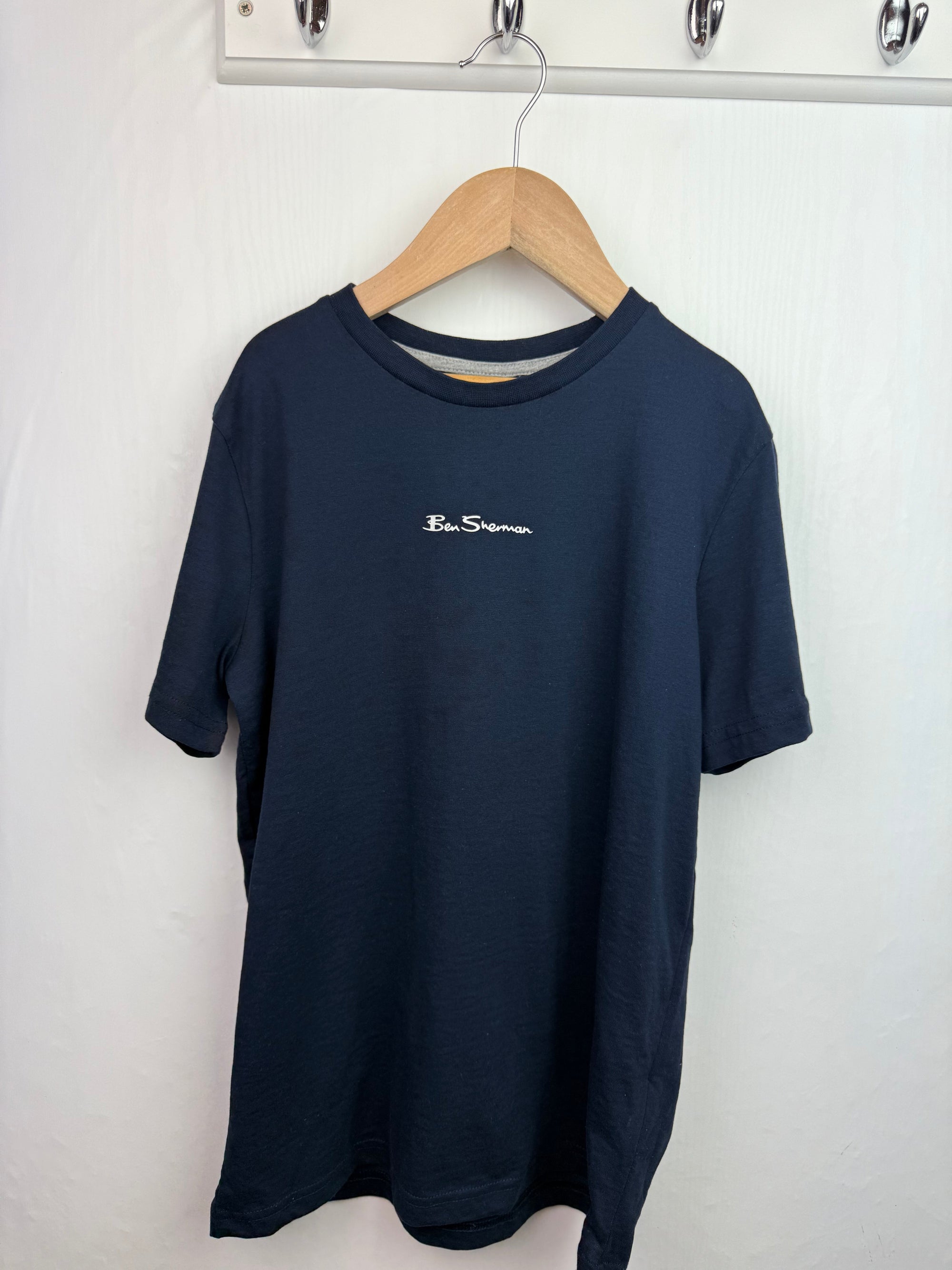 Ben Sherman Navy Short Sleeve Top - Boys 10 - 11 Years - Little Ones Preloved. Second Hand Children's & Preloved Baby, Kids, Girls & Boys Clothes. UK online
