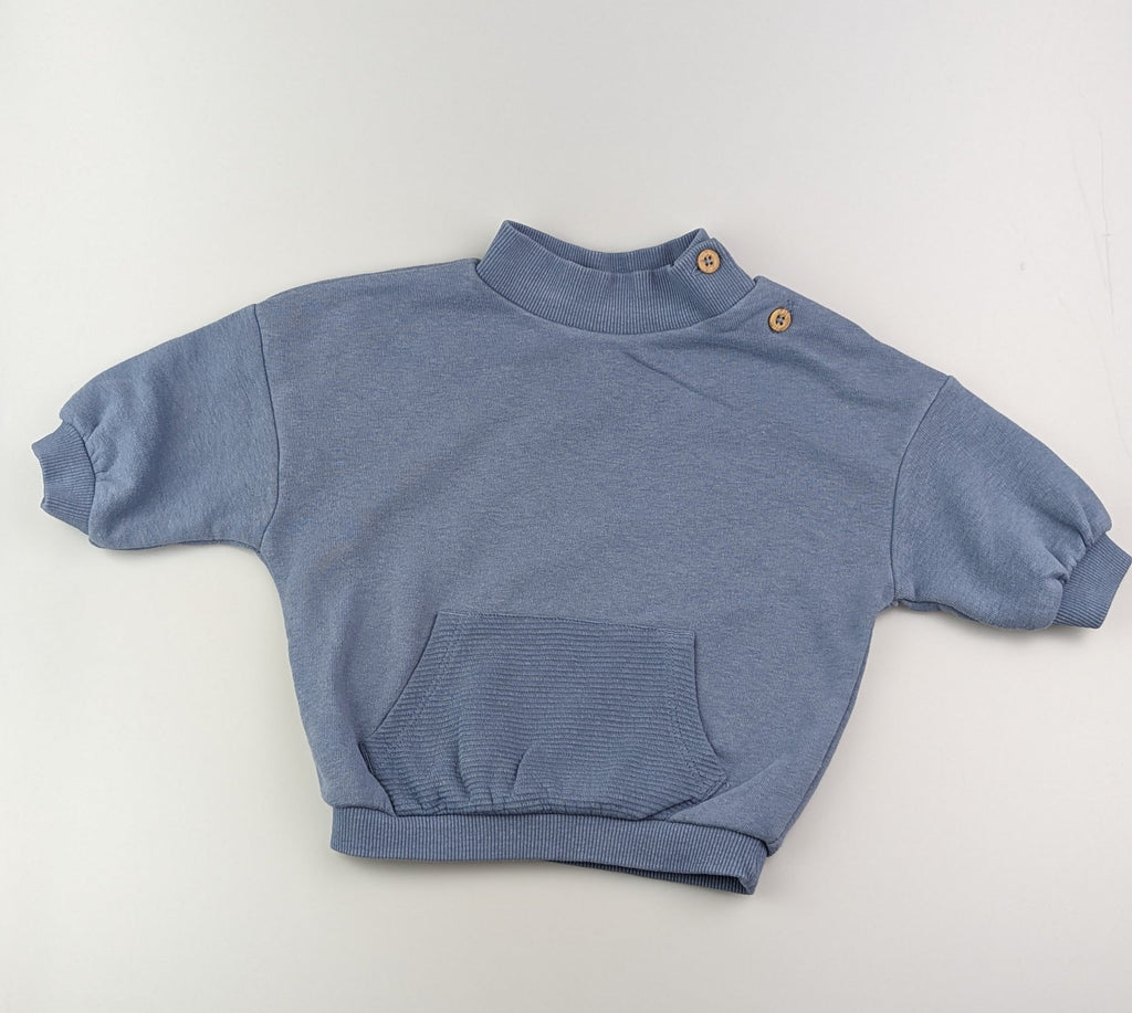 Blue Pocket Jumper 0-3m George Used, Preloved, Preworn & Second Hand Baby, Kids & Children's Clothing UK Online. Cheap affordable. Brands including Next, Joules, Nutmeg Morrisons, TU, F&F, H&M.