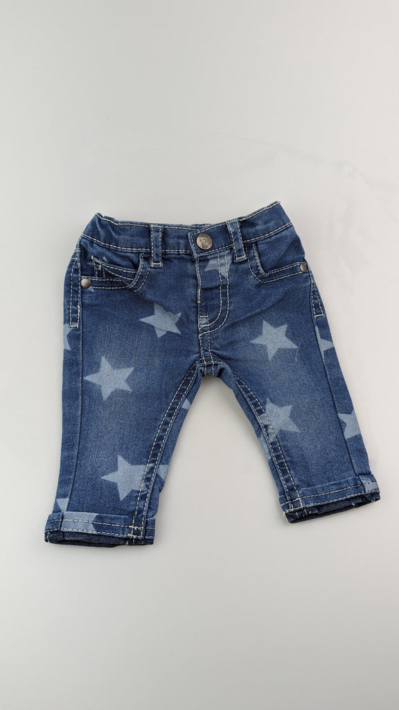 Blue Star Denim Jeans 0-1m F&F Used, Preloved, Preworn & Second Hand Baby, Kids & Children's Clothing UK Online. Cheap affordable. Brands including Next, Joules, Nutmeg Morrisons, TU, F&F, H&M.