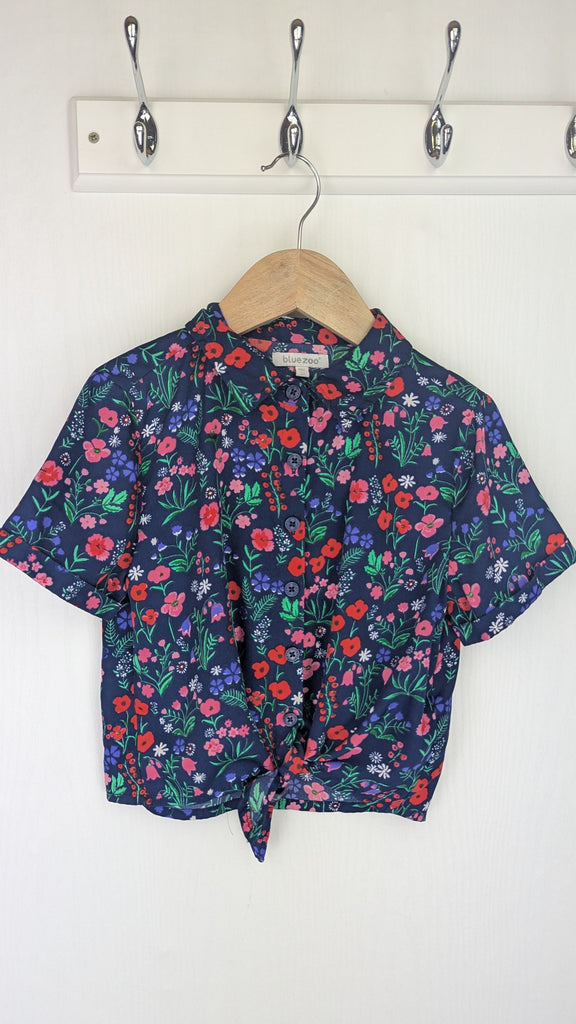 Blue Zoo Floral Cropped Top - Girls 10 Years Blue Zoo Used, Preloved, Preworn & Second Hand Baby, Kids & Children's Clothing UK Online. Cheap affordable. Brands including Next, Joules, Nutmeg Morrisons, TU, F&F, H&M.