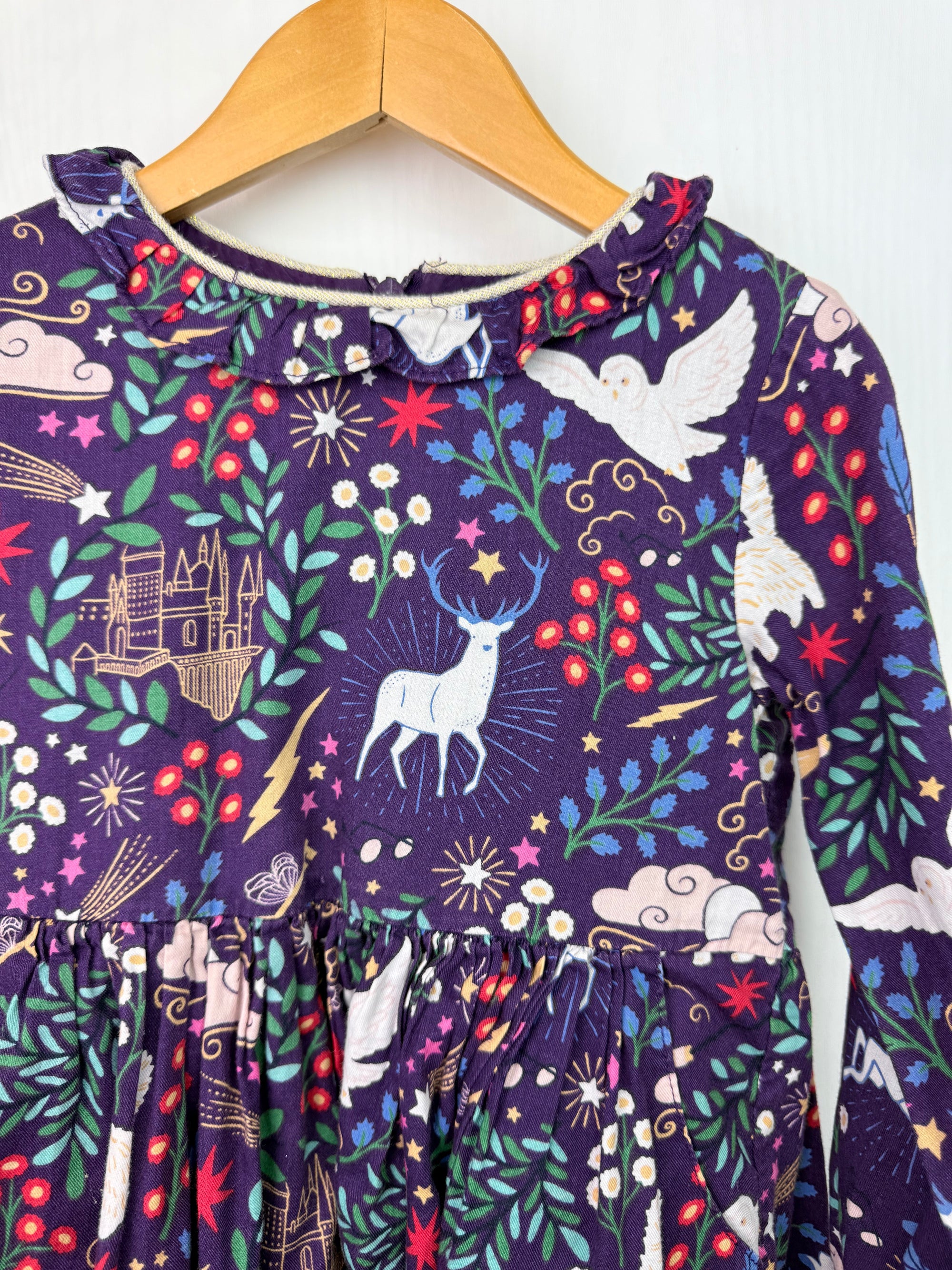 Boden Harry Potter Lined Dress - Girls 3 - 4 Years - Little Ones Preloved. Second Hand Children's & Preloved Baby, Kids, Girls & Boys Clothes. UK online