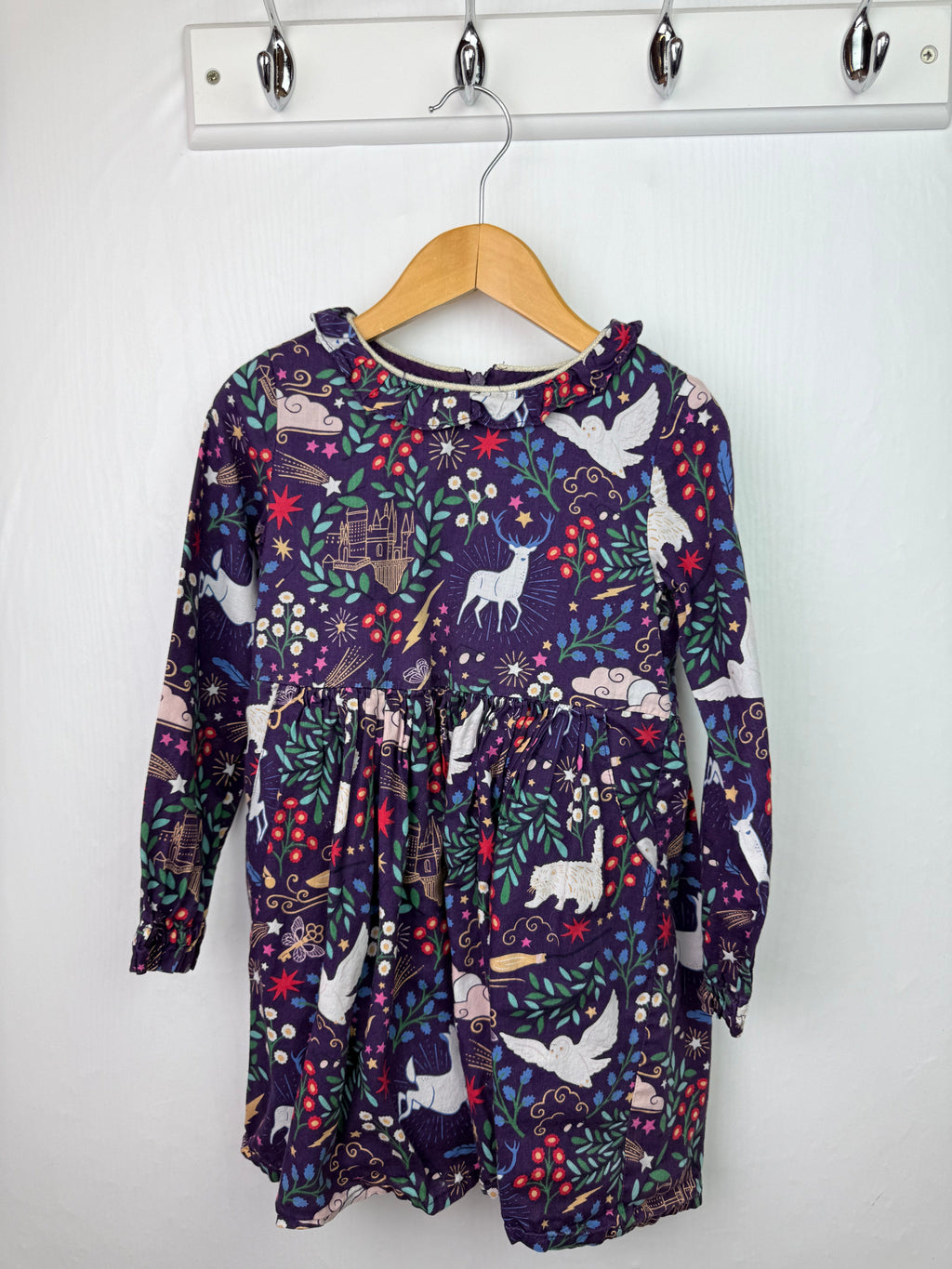 Boden Harry Potter Lined Dress - Girls 3 - 4 Years - Little Ones Preloved. Second Hand Children's & Preloved Baby, Kids, Girls & Boys Clothes. UK online