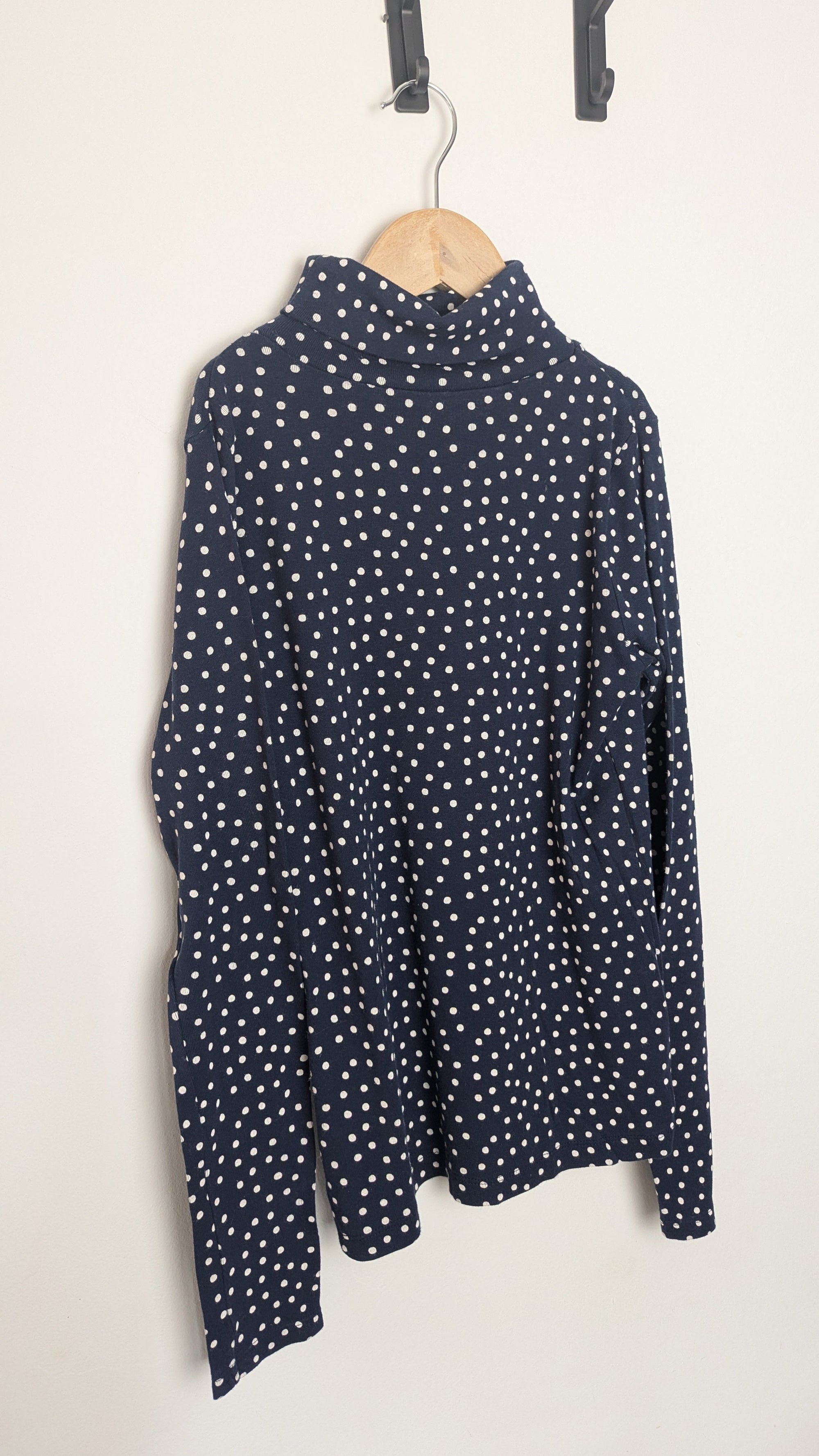 Boden Navy & White Polka Dot Long Sleeve Top - Girls 11 - 12 Years - Little Ones Preloved. Second Hand Children's & Preloved Baby, Kids, Girls & Boys Clothes. UK online