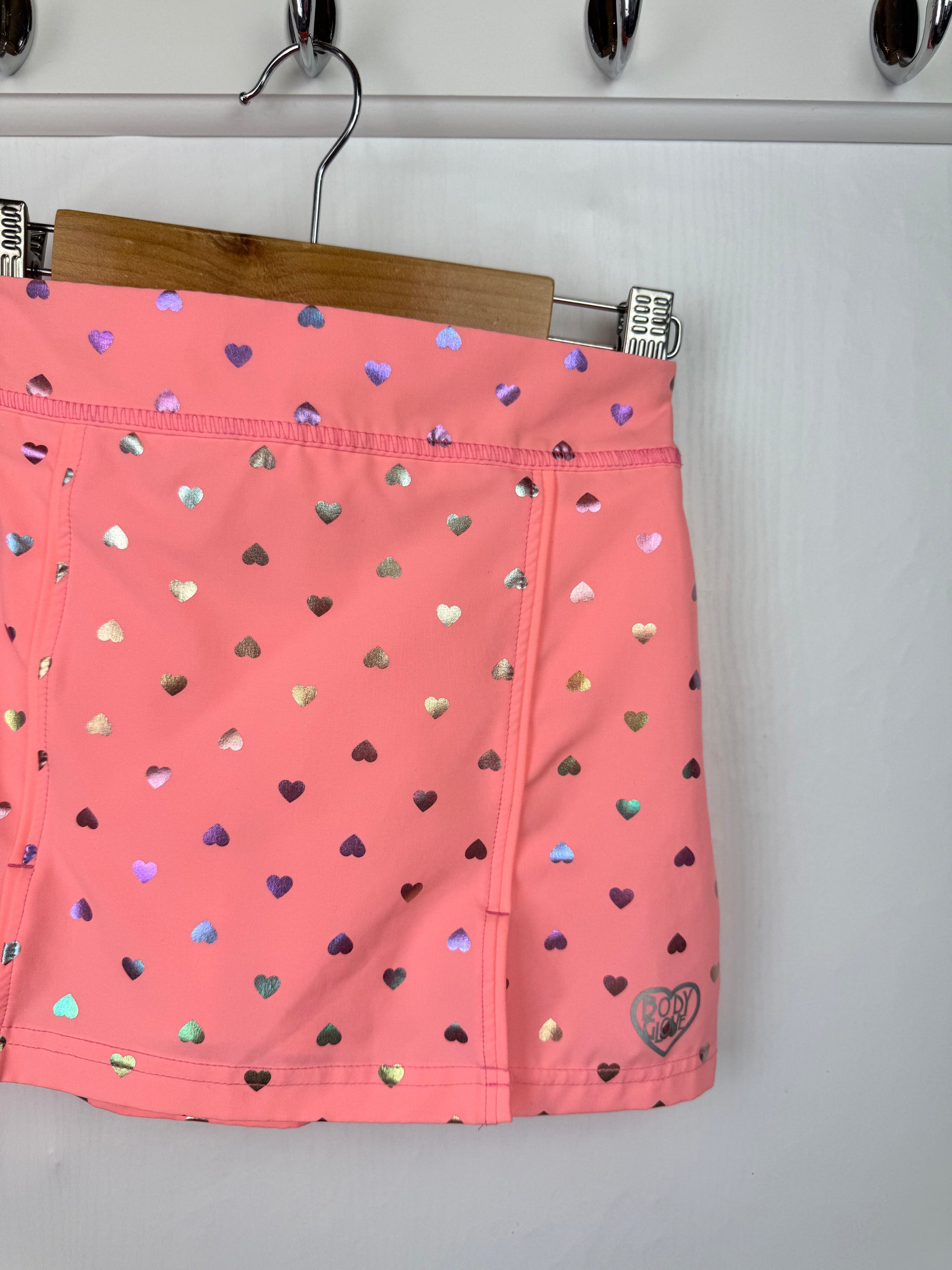 Body Glove Pink Heart Skort - Girls 5 Years - Little Ones Preloved. Second Hand Children's & Preloved Baby, Kids, Girls & Boys Clothes. UK online