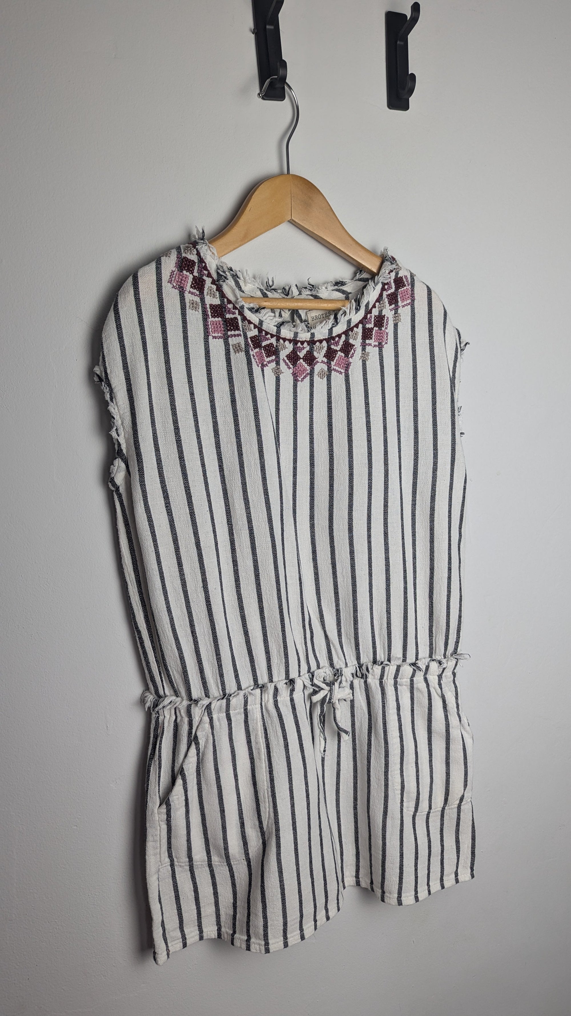 Brotes Striped Dress - Girls 8 Years - Little Ones Preloved. Second Hand Children's & Preloved Baby, Kids, Girls & Boys Clothes. UK online