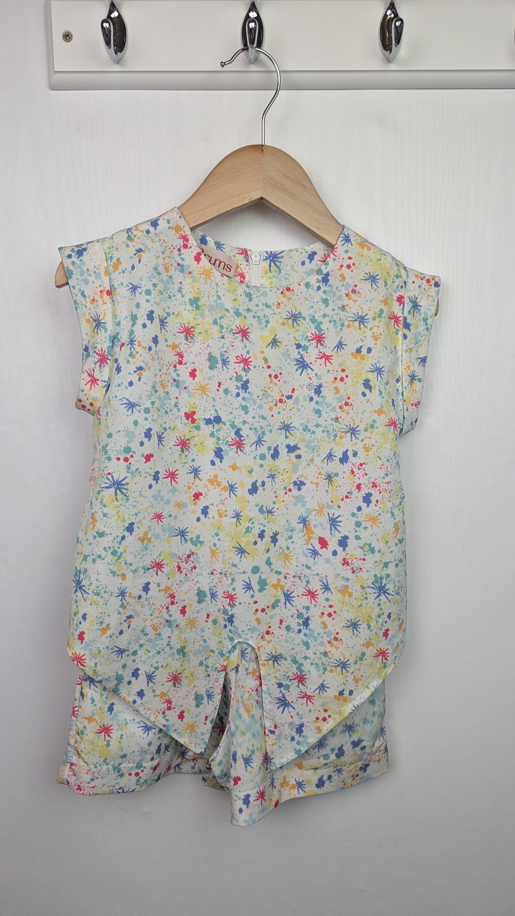 Brums Colour Splat Playsuit - Girls 3 Years - Little Ones Preloved. Second Hand Children's & Preloved Baby, Kids, Girls & Boys Clothes. UK online