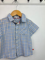 Cadet Rousselle Checked Shirt - Boys 2 Years - Little Ones Preloved. Second Hand Children's & Preloved Baby, Kids, Girls & Boys Clothes. UK online