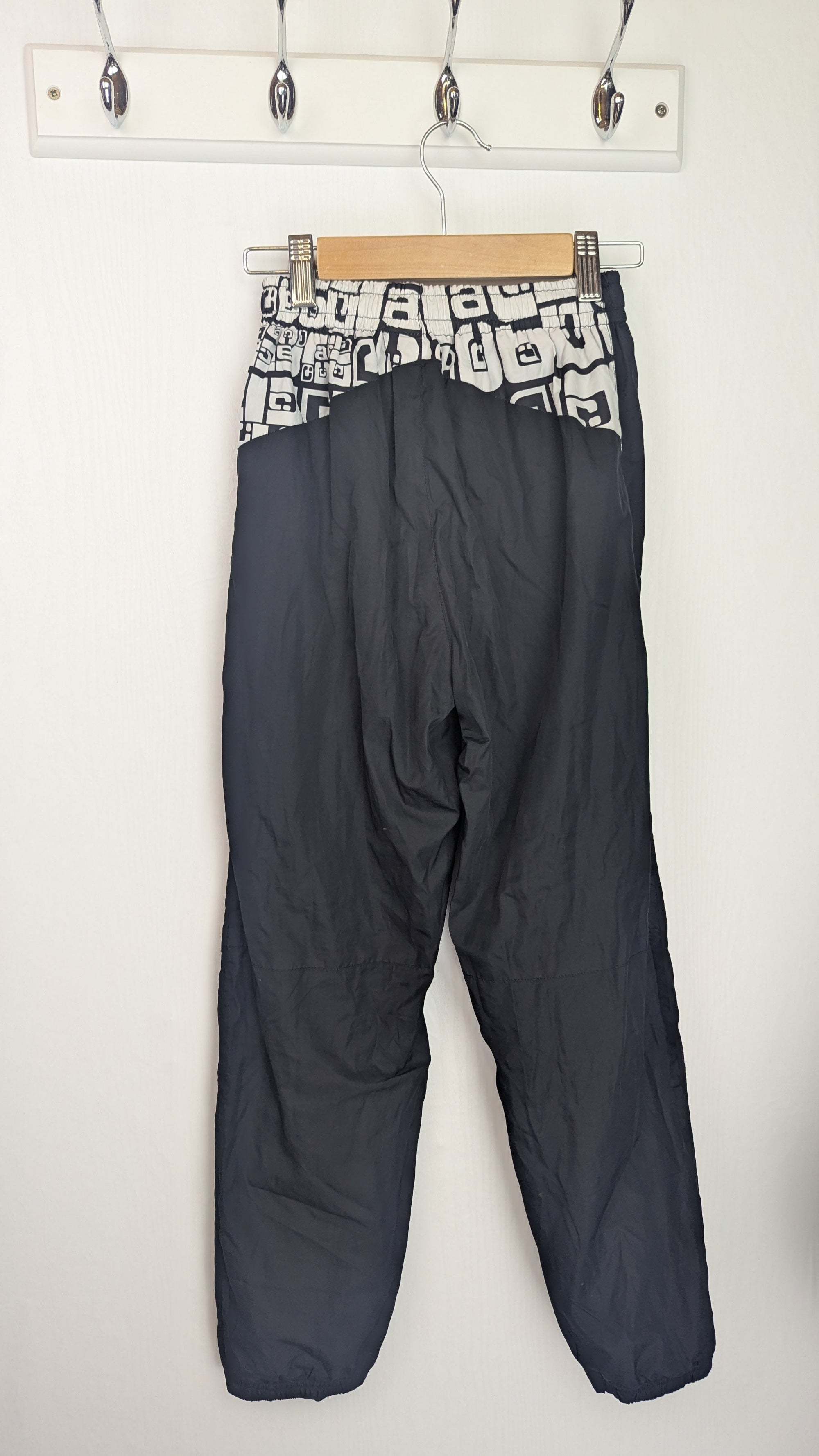 Carbrini Black & White Jogging Bottoms - Boys 10 - 11 Years - Little Ones Preloved. Second Hand Children's & Preloved Baby, Kids, Girls & Boys Clothes. UK online