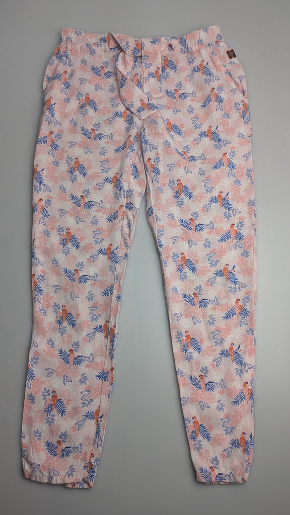 Carrement Beau Pink Tropical Viscose Trousers - Girls 8 Years Carrement Beau Used, Preloved, Preworn & Second Hand Baby, Kids & Children's Clothing UK Online. Cheap affordable. Brands including Next, Joules, Nutmeg Morrisons, TU, F&F, H&M.