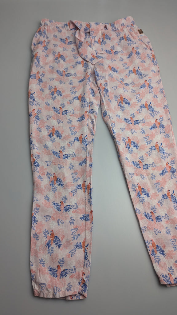 Carrement Beau Pink Tropical Viscose Trousers - Girls 8 Years Carrement Beau Used, Preloved, Preworn & Second Hand Baby, Kids & Children's Clothing UK Online. Cheap affordable. Brands including Next, Joules, Nutmeg Morrisons, TU, F&F, H&M.