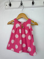 Carters Pink Fleece Dress - Girls 3 Months - Little Ones Preloved. Second Hand Children's & Preloved Baby, Kids, Girls & Boys Clothes. UK online
