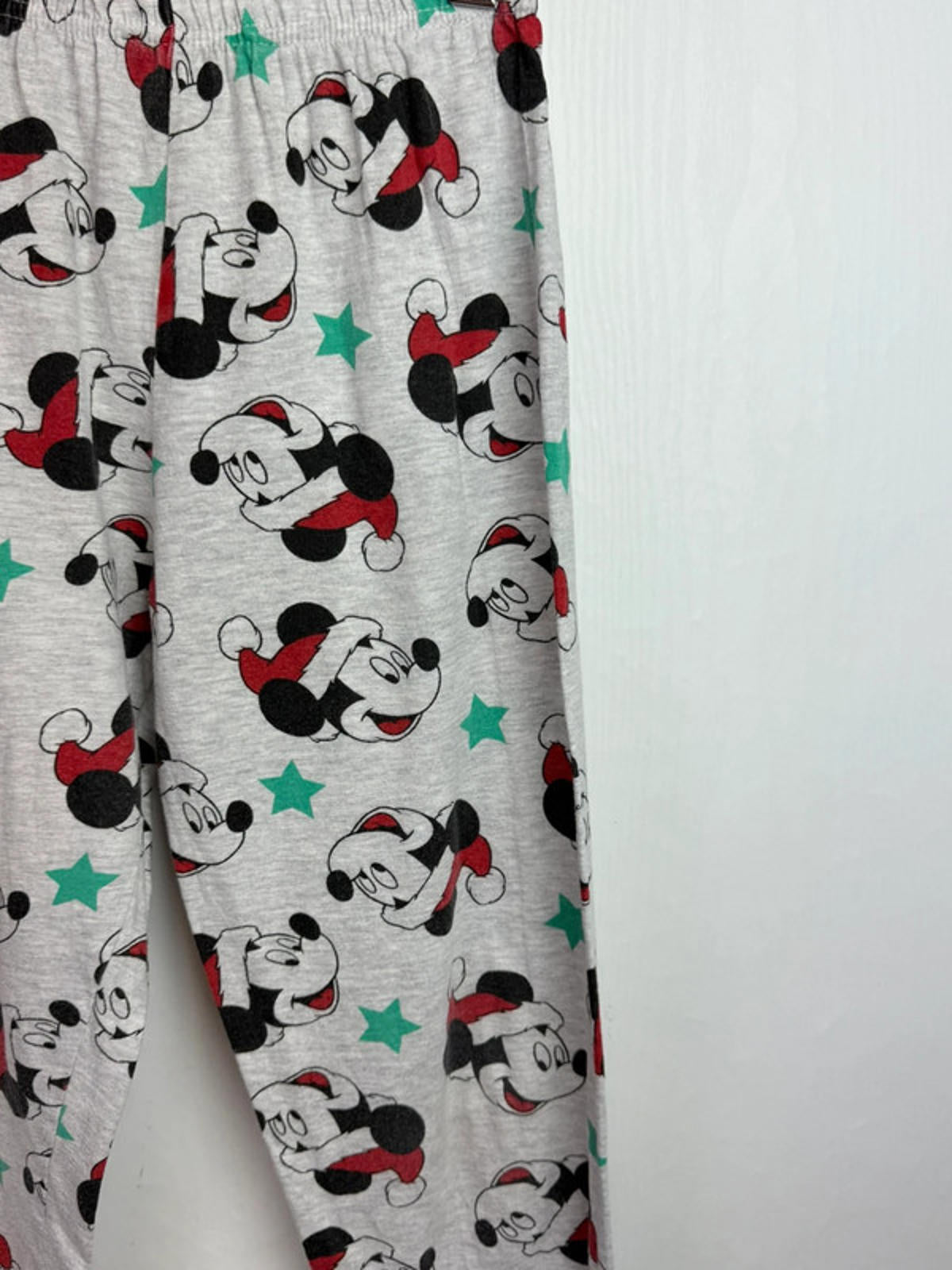 Primark Mickey Mouse Christmas Pyjama Bottoms - Unisex 9-10 Years