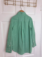 Chaps Green Checked Long Sleeve Shirt - Boys 8 Years - Little Ones Preloved. Second Hand Children's & Preloved Baby, Kids, Girls & Boys Clothes. UK online