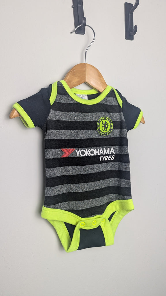 Chelsea Football Club Bodysuit - Unisex 0-3 Months Little Ones Preloved Used, Preloved, Preworn & Second Hand Baby, Kids & Children's Clothing UK Online. Cheap affordable. Brands including Next, Joules, Nutmeg Morrisons, TU, F&F, H&M.