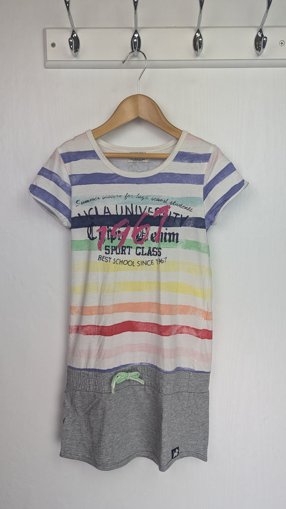 Chipie Short Sleeve Multicoloured Dress - Girls 8 Years Chipie Used, Preloved, Preworn & Second Hand Baby, Kids & Children's Clothing UK Online. Cheap affordable. Brands including Next, Joules, Nutmeg Morrisons, TU, F&F, H&M.