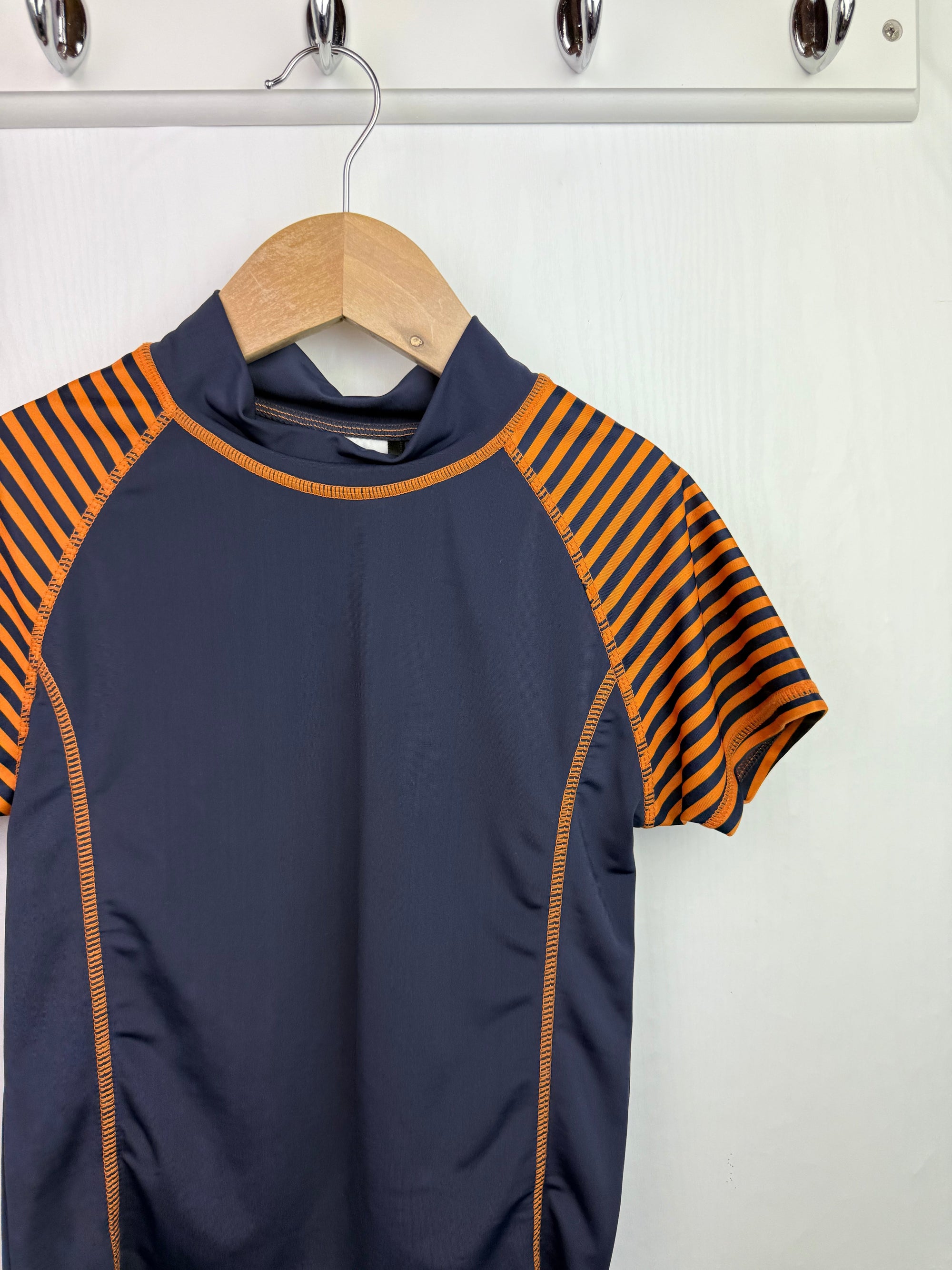 Crane Navy Swim Sun Top - Boys 7 - 8 Years - Little Ones Preloved. Second Hand Children's & Preloved Baby, Kids, Girls & Boys Clothes. UK online