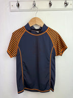 Crane Navy Swim Sun Top - Boys 7 - 8 Years - Little Ones Preloved. Second Hand Children's & Preloved Baby, Kids, Girls & Boys Clothes. UK online