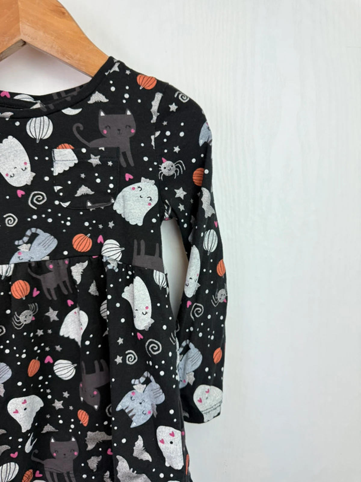 TU Halloween Long Sleeve Dress - Girls 12-18 Months