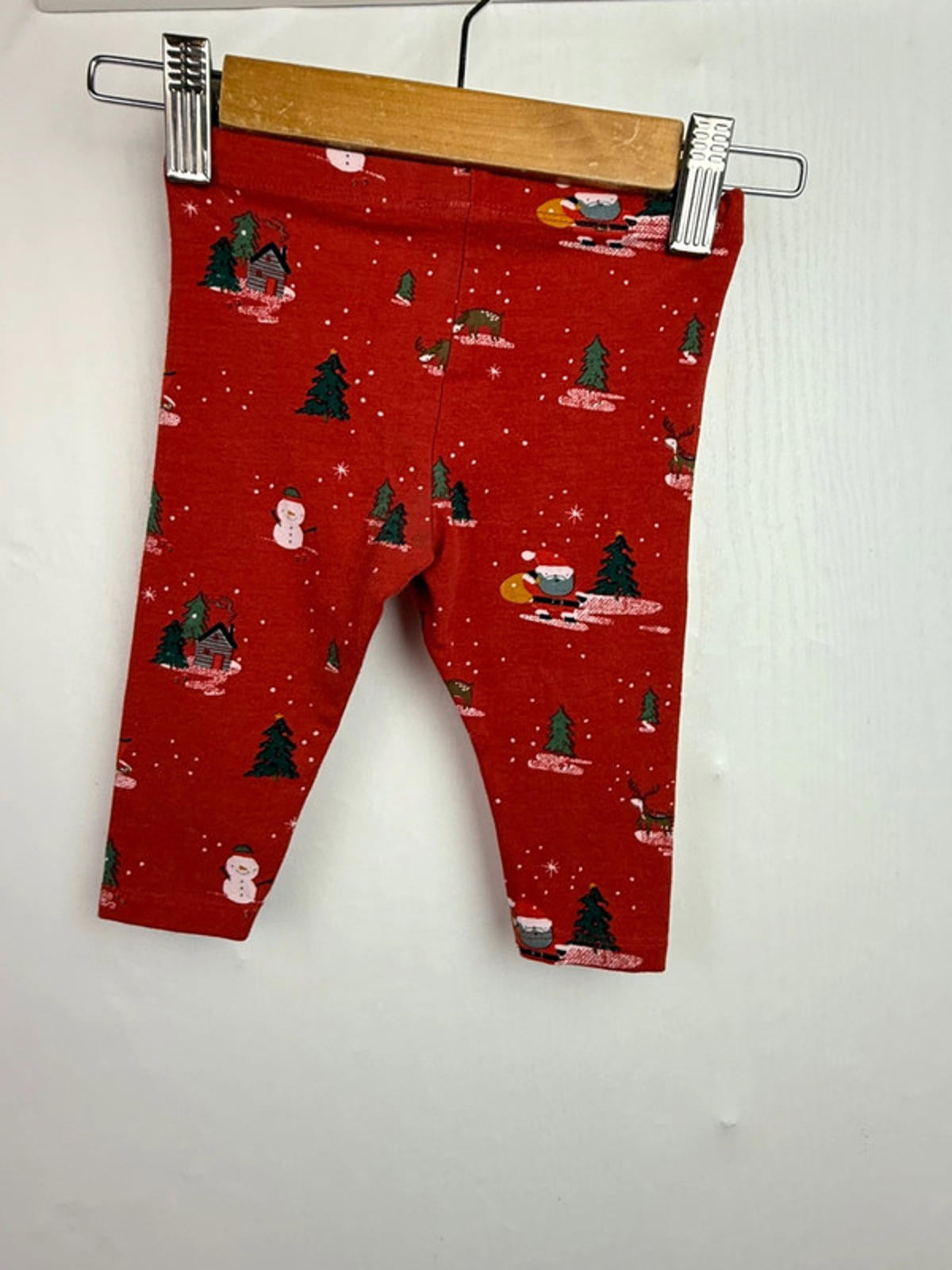 F&F Christmas Leggings - Girls 3-6 Months