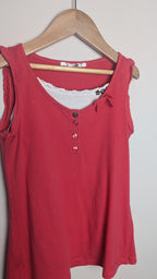 DDP Double Layered Top - Girls 10 Years - Little Ones Preloved. Second Hand Children's & Preloved Baby, Kids, Girls & Boys Clothes. UK online