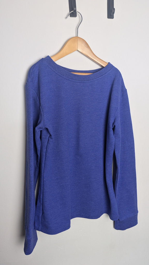 Decathlon Plain Purple Jumper - Girls 10 Years Little Ones Preloved Used, Preloved, Preworn & Second Hand Baby, Kids & Children's Clothing UK Online. Cheap affordable. Brands including Next, Joules, Nutmeg Morrisons, TU, F&F, H&M.