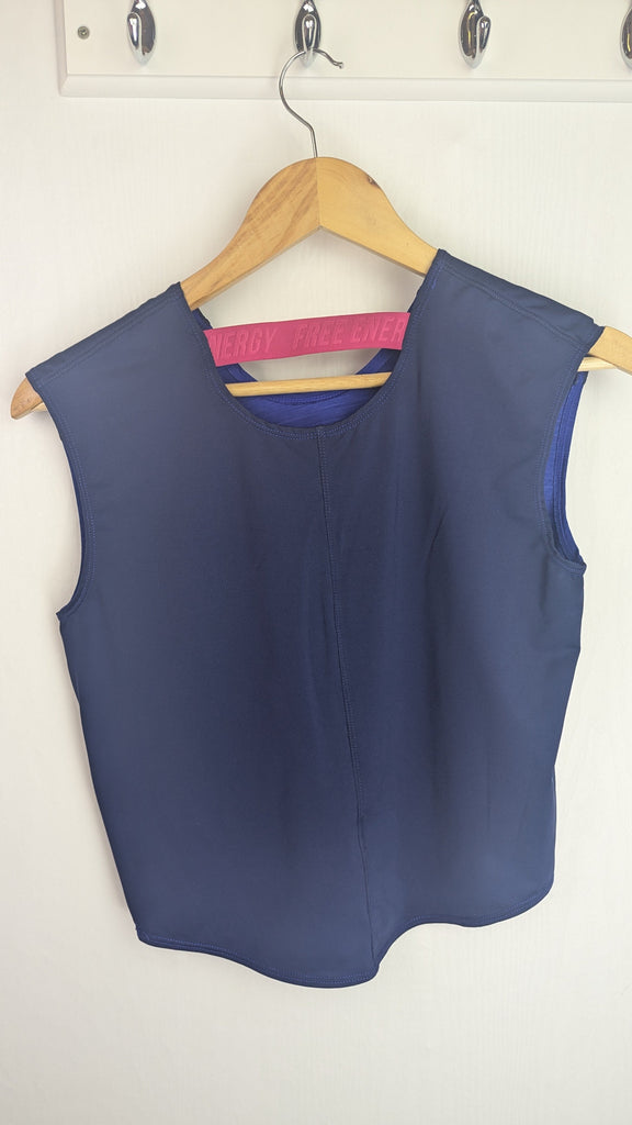 Decathlon Purple Gym Top - Girls 10 Years Domyos by Decathlon Used, Preloved, Preworn Baby, Girls & Boys Clothes. Kids & Children's second hand Clothing UK Online. Cheap affordable. Brands including Next, Joules, Nutmeg Morrisons, TU, F&F, H&M.