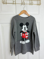 Disney Mickey Mouse grey jumper - unisex 5 - 6 years - Little Ones Preloved. Second Hand Children's & Preloved Baby, Kids, Girls & Boys Clothes. UK online