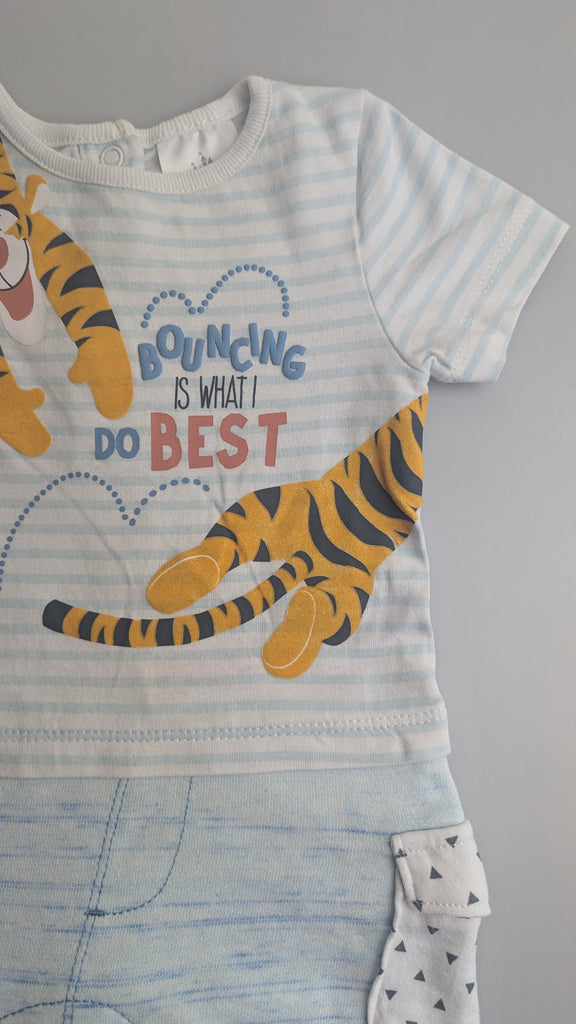 Disney Store Tigger Romper - Boys 3-6 Months Disney Store Used, Preloved, Preworn Baby, Girls & Boys Clothes. Kids & Children's second hand Clothing UK Online. Cheap affordable. Brands including Next, Joules, Nutmeg Morrisons, TU, F&F, H&M.