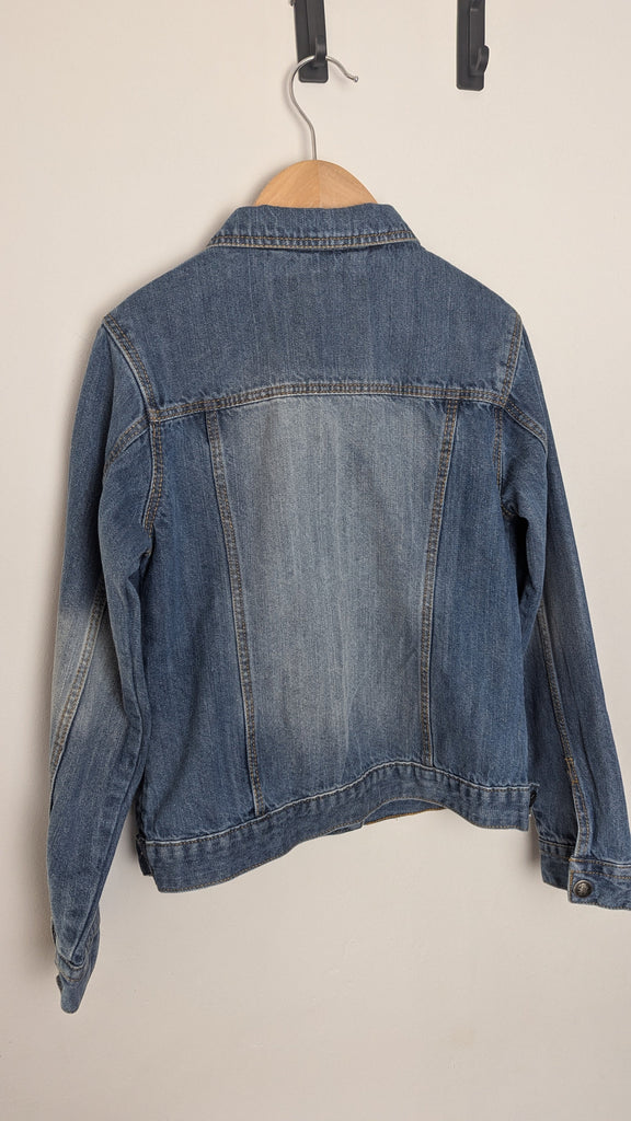 Du Pareil Au Meme Blue Denim Jacket - Girls 10 Years Little Ones Preloved Used, Preloved, Preworn & Second Hand Baby, Kids & Children's Clothing UK Online. Cheap affordable. Brands including Next, Joules, Nutmeg Morrisons, TU, F&F, H&M.