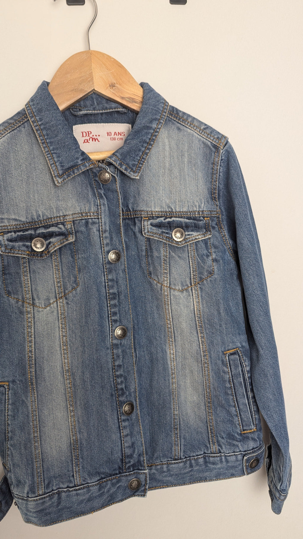 Du Pareil Au Meme Blue Denim Jacket - Girls 10 Years - Little Ones Preloved. Second Hand Children's & Preloved Baby, Kids, Girls & Boys Clothes. UK online