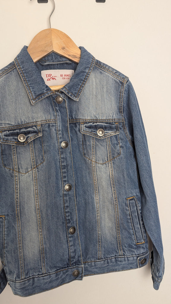 Du Pareil Au Meme Blue Denim Jacket - Girls 10 Years Little Ones Preloved Used, Preloved, Preworn & Second Hand Baby, Kids & Children's Clothing UK Online. Cheap affordable. Brands including Next, Joules, Nutmeg Morrisons, TU, F&F, H&M.