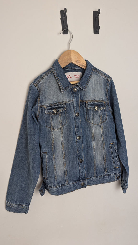 Du Pareil Au Meme Blue Denim Jacket - Girls 10 Years Little Ones Preloved Used, Preloved, Preworn & Second Hand Baby, Kids & Children's Clothing UK Online. Cheap affordable. Brands including Next, Joules, Nutmeg Morrisons, TU, F&F, H&M.