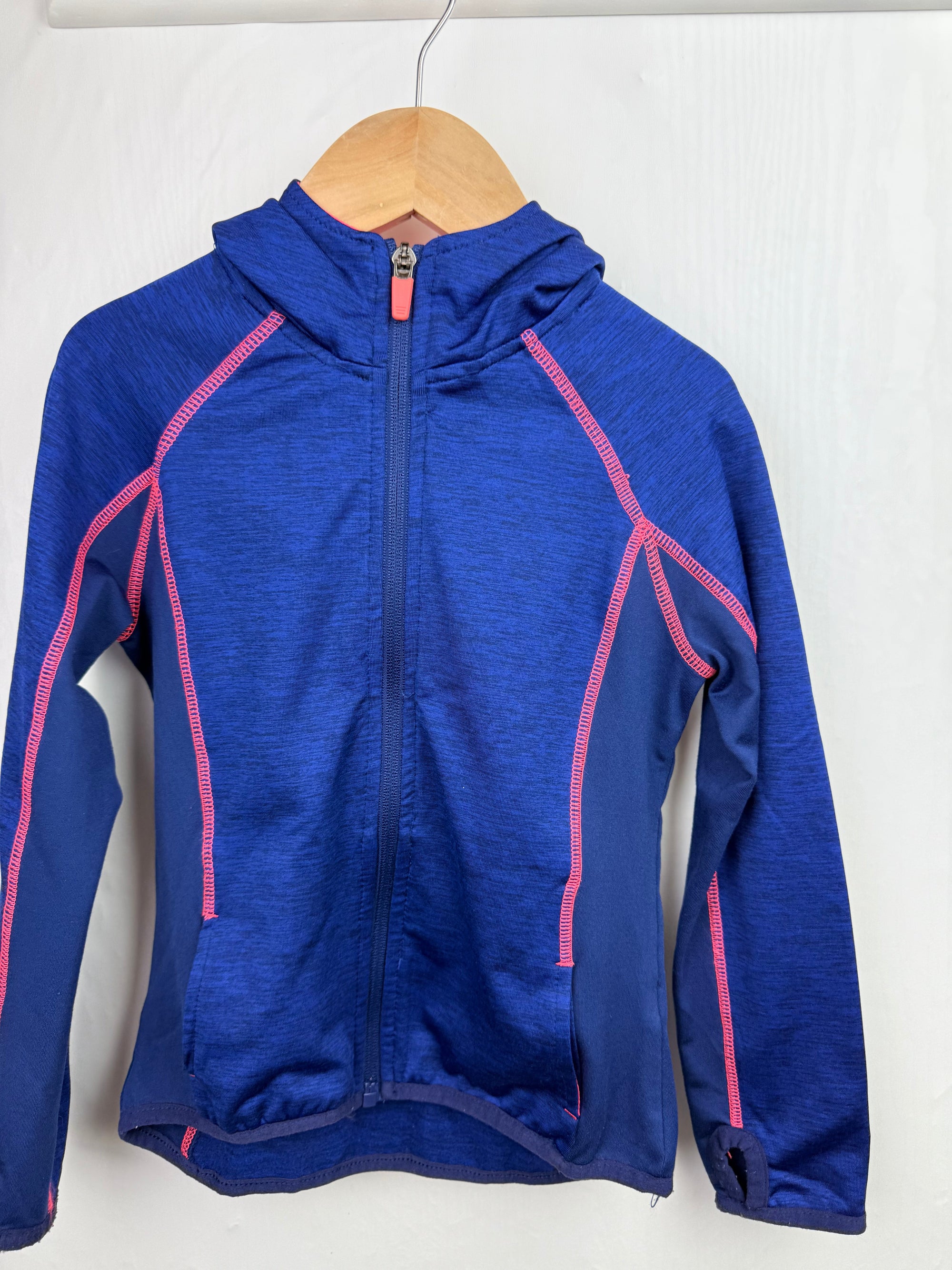 Dunnes Zip Sports Hoodie - Girls 4 - 5 Years - Little Ones Preloved. Second Hand Children's & Preloved Baby, Kids, Girls & Boys Clothes. UK online
