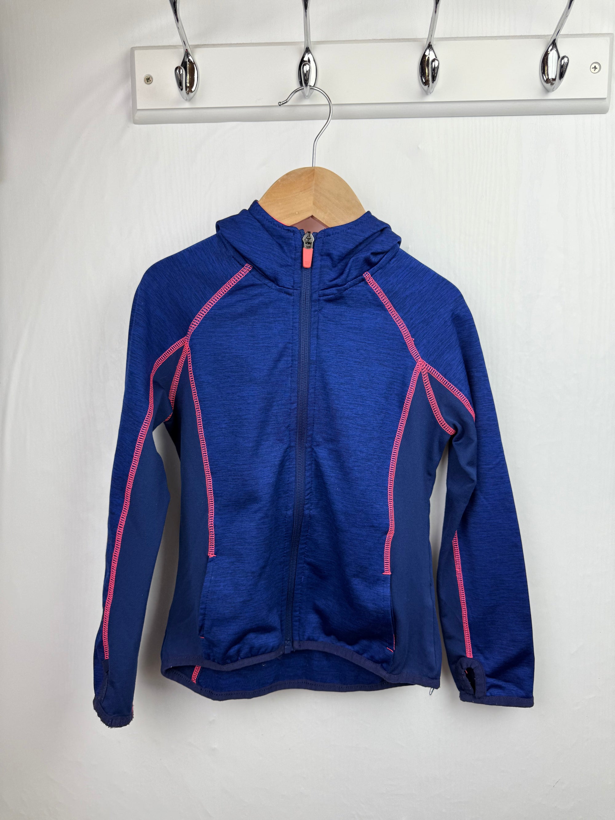 Dunnes Zip Sports Hoodie - Girls 4 - 5 Years - Little Ones Preloved. Second Hand Children's & Preloved Baby, Kids, Girls & Boys Clothes. UK online