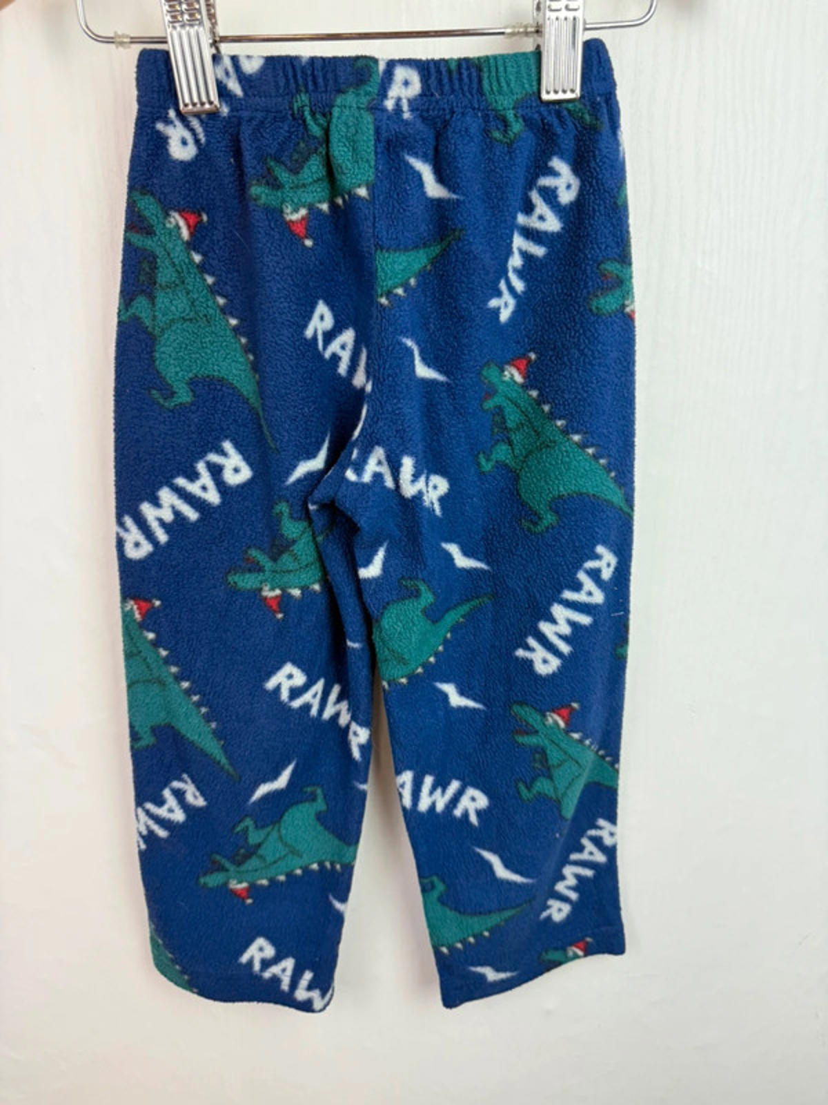 Hullabaloo Christmas Dino Pyjama Bottoms - Boys 2-3 Years