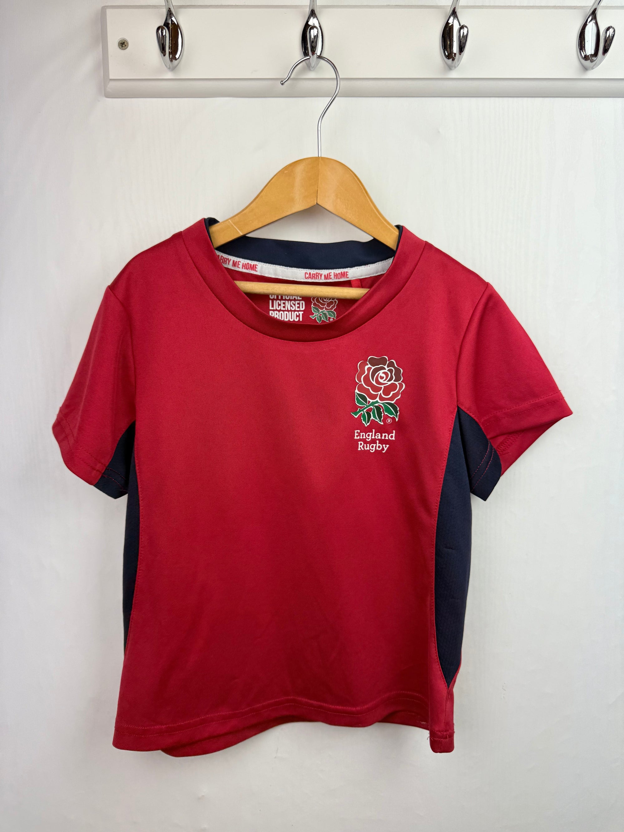 England Rugby Shirt - Unisex 5 - 6 Years - Little Ones Preloved. Second Hand Children's & Preloved Baby, Kids, Girls & Boys Clothes. UK online