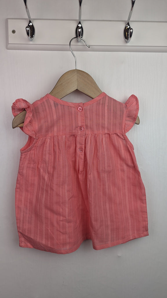 Evie Angel Pink Sleeveless Top - Girls 18-24 Months Evie Angel Used, Preloved, Preworn Baby, Girls & Boys Clothes. Kids & Children's second hand Clothing UK Online. Cheap affordable. Brands including Next, Joules, Nutmeg Morrisons, TU, F&F, H&M.